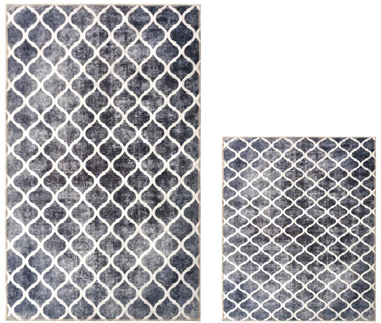 

Набор ковриков IzziHome Ella 60х100 + 40х60 El7 Gri Desenli