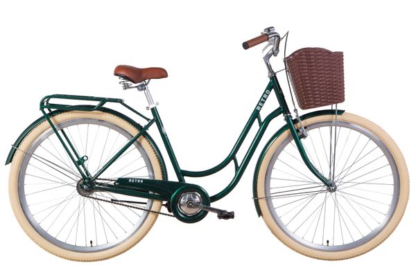 

Велосипед 28" Dorozhnik RETRO 2021 (зеленый)
