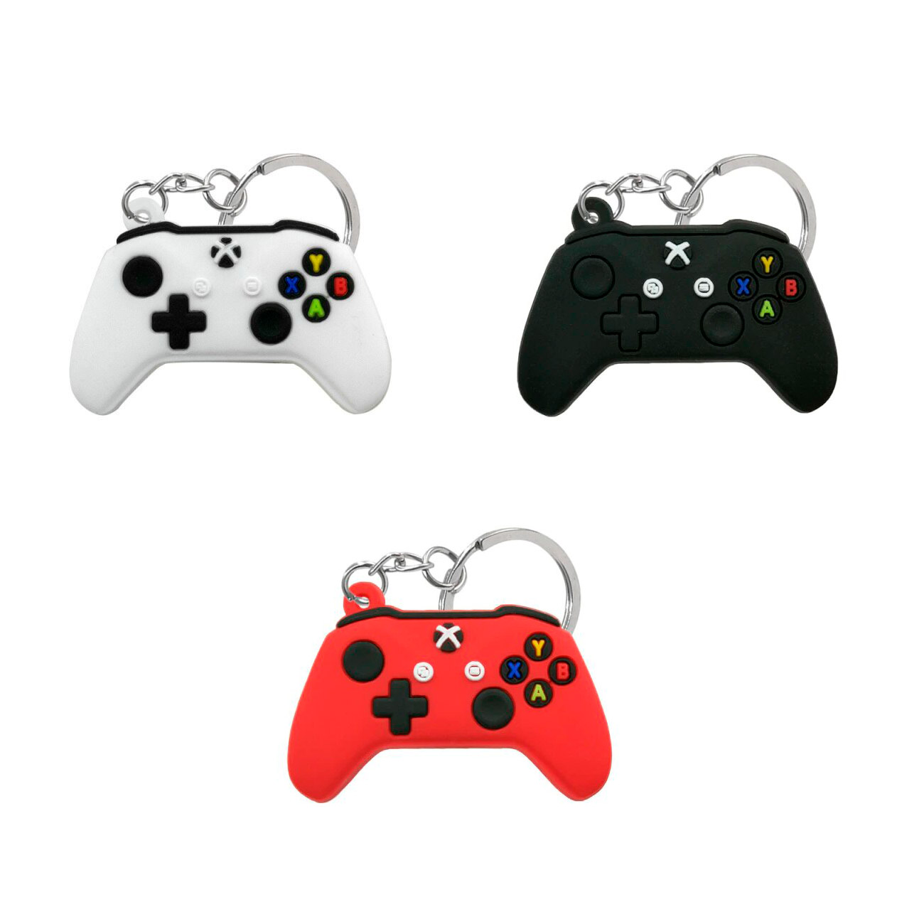 

Силиконовые брелки Геймер Xbox (3шт) - part2 (PBXBALLPART2)