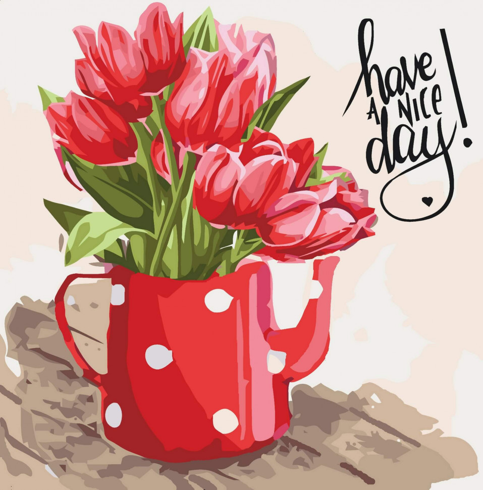 

Картина по номерам Art Craft Have a nice day 40x40 12108