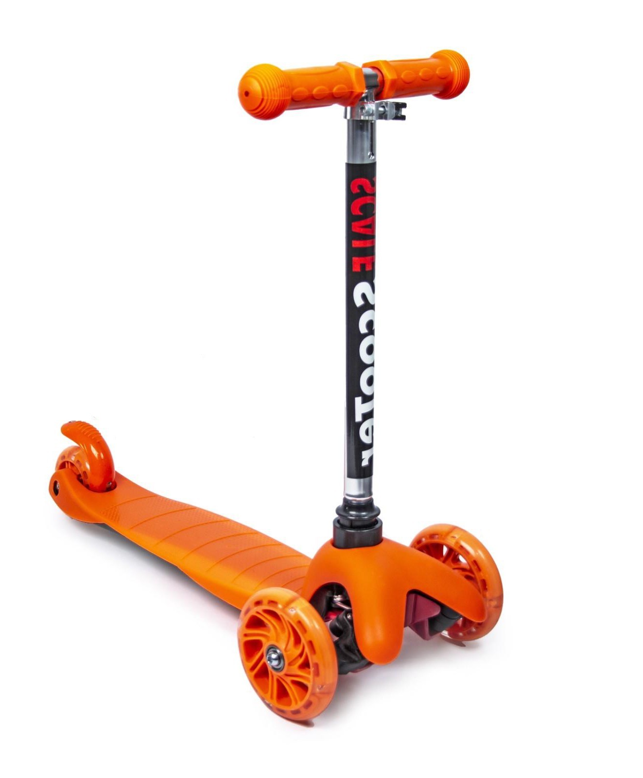 

Самокат детский Mini Scale Scooter(свет.колеса) Оранжевый