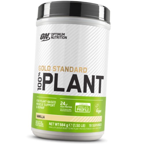 

Растительный протеин, 100% Plant Gold Standard, Optimum nutrition 700г Ваниль (29092019)