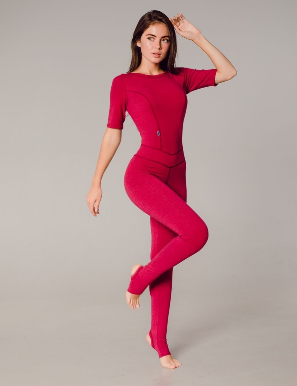 

Комбинизон Maxiyoga Малика Ml333pnk XS Розовый