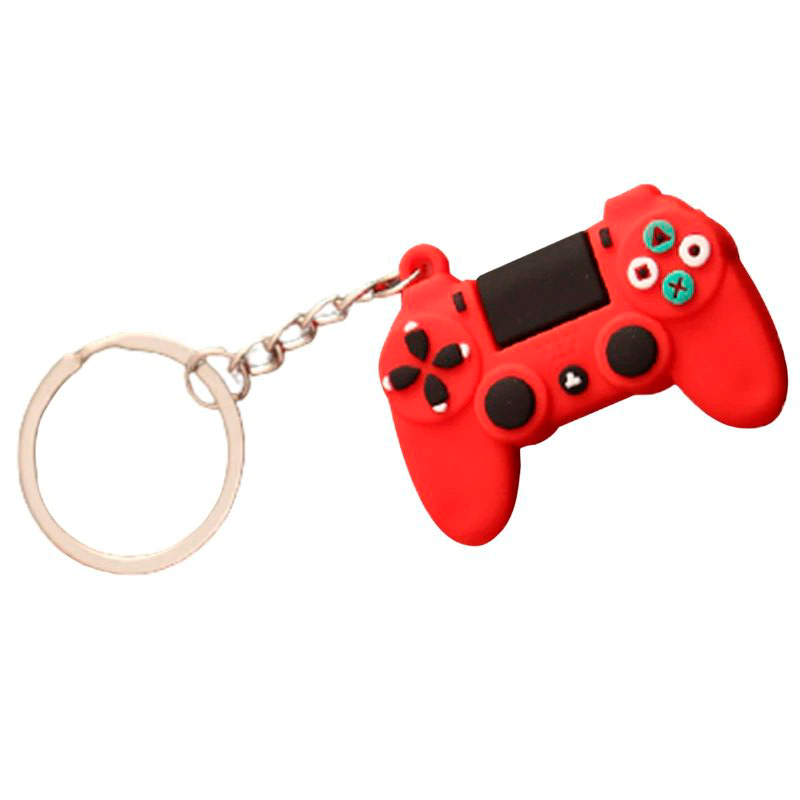 

Силиконовый брелок DualShock PlayStation 4 - красный (PBSP4REDV2)