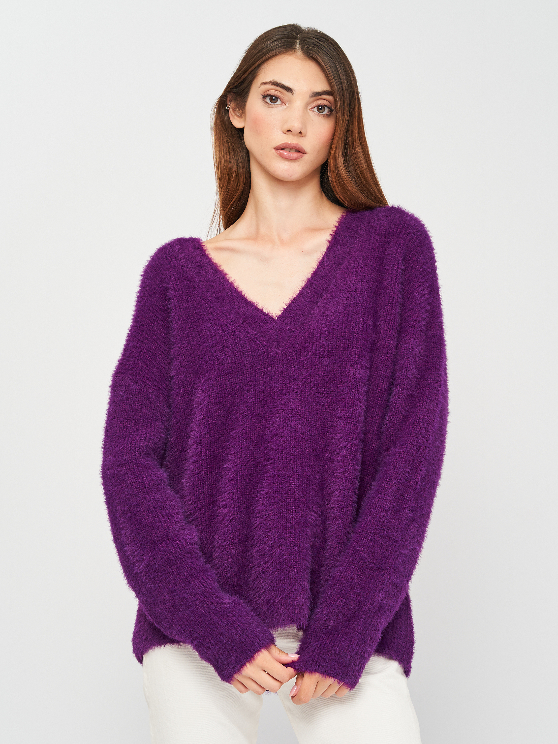 

Пуловер Koton 0KAK93937OT-346 XL Purple
