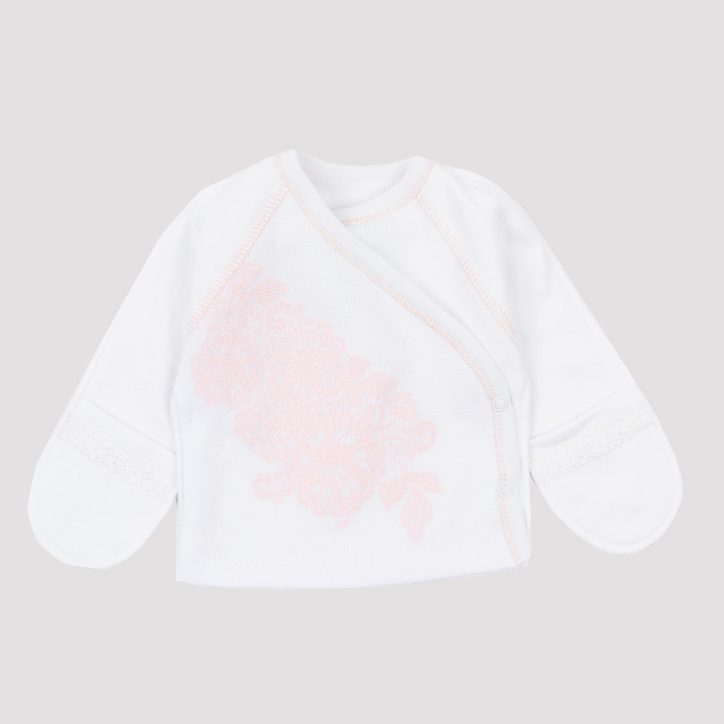 

Распашонка утепленная ЛяЛя 1Т04ф-6-37д 56 см Белая