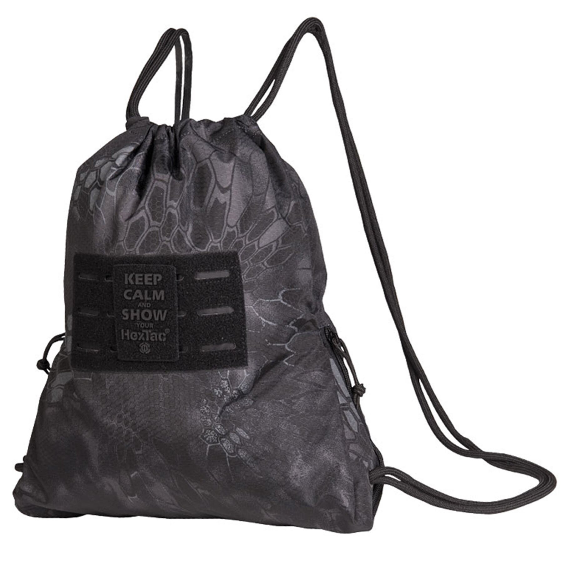 

Рюкзак спортивный Mil-Tec Sports Bag HEXTAC Mandra® Night Криптек черный