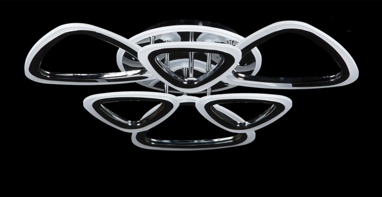 

Светодиодная люстра S.RAY. LK109/3+3+A LED (CHROME)
