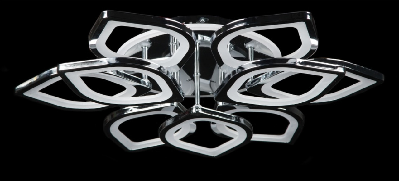 

Светодиодная люстра S.RAY. LK30/6+3+A LED (CHROME)