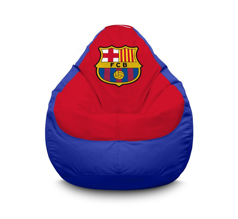 

Кресло мешок iPuff "Football. Barcelona FC. Blue" Оксфорд XXXL (100х135 см) Красный/Синий