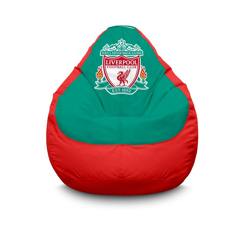 

Кресло мешок iPuff "Football. Liverpool FC. Red" Оксфорд XXXL (100х135 см) Бирюзовый/Красный