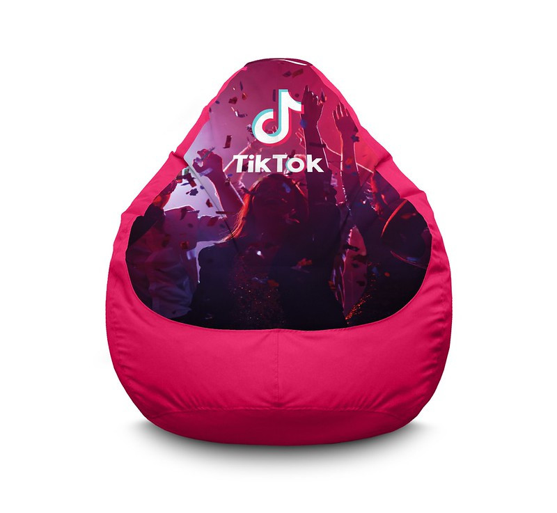 

Кресло мешок iPuff "Tik Tok. Dance" Оксфорд XL (80х110 см) Розовый