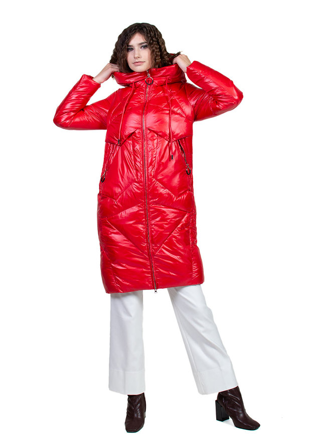 

Зимняя куртка Hanna Liuni 3339 S 44 красный цвет (G805)