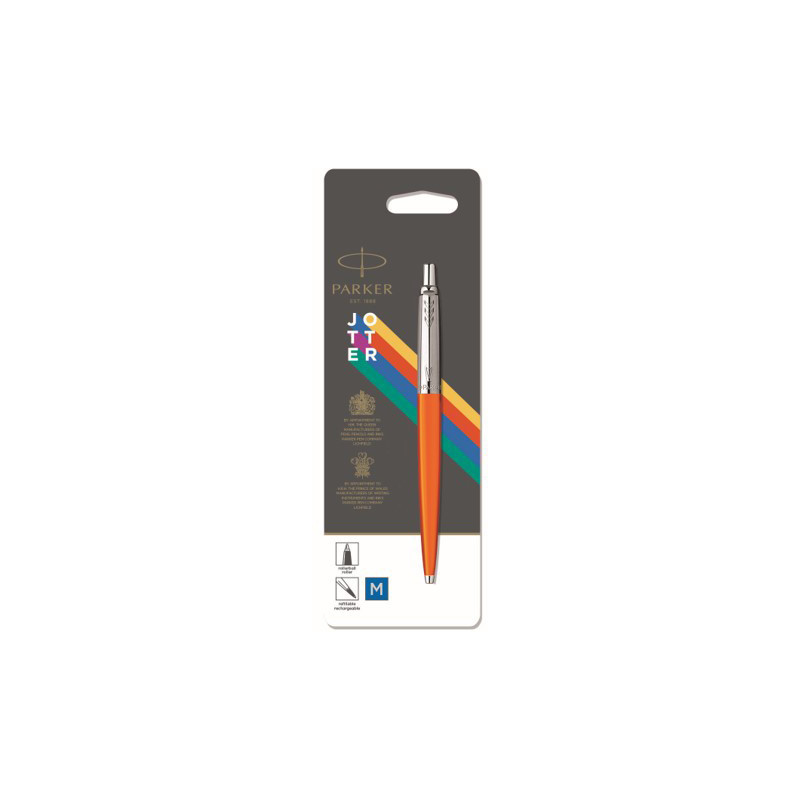 

Ручка шариковая Parker JOTTER 17 Plastic Orange CT BP блистер 15 436