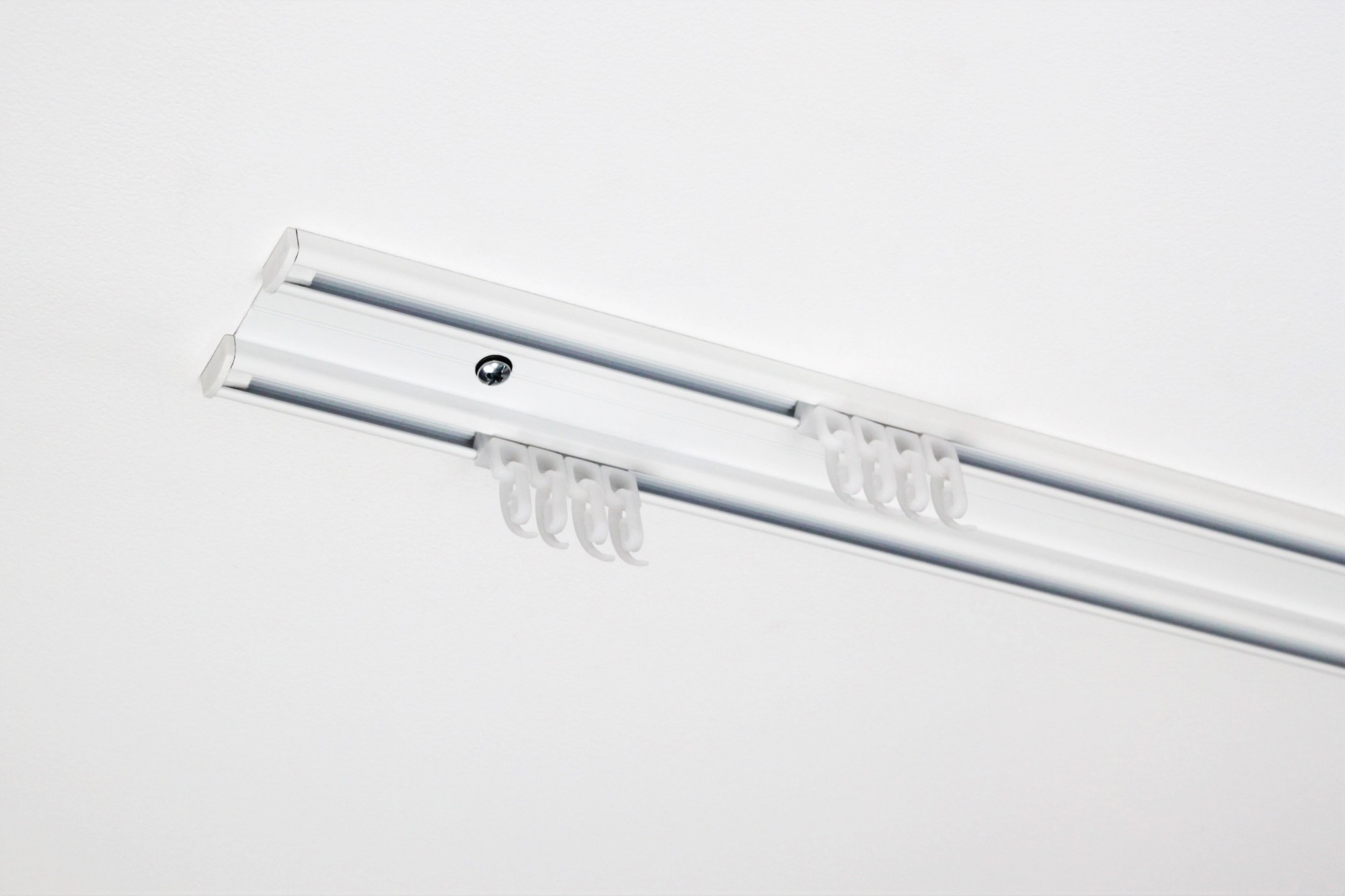 

Карниз стельовий 2-рядний Homs Decor Євро Міні 450 см алюміній білий