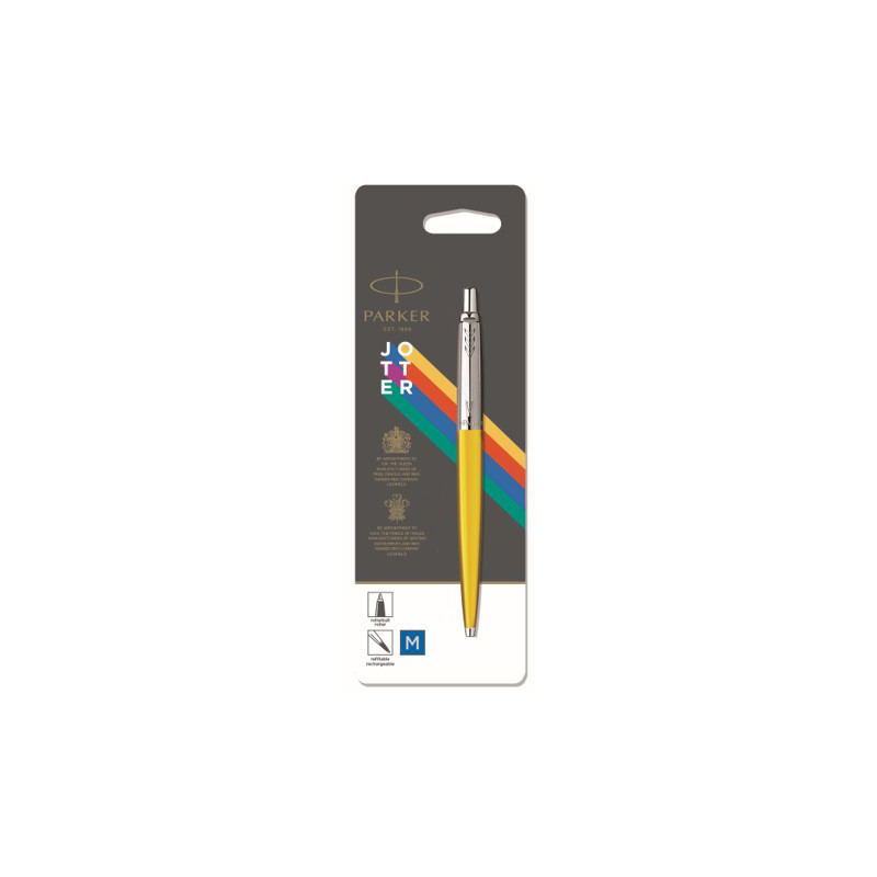 

Ручка шариковая Parker JOTTER 17 Plastic Yellow CT BP блистер 15 336