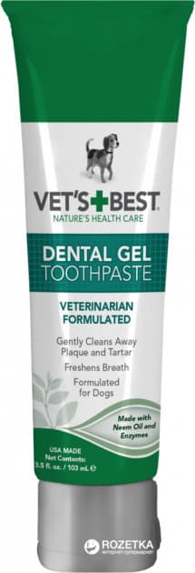 

Гель для чистки зубов VET`S BEST Dental Gel для собак 103 мл (vb10096)