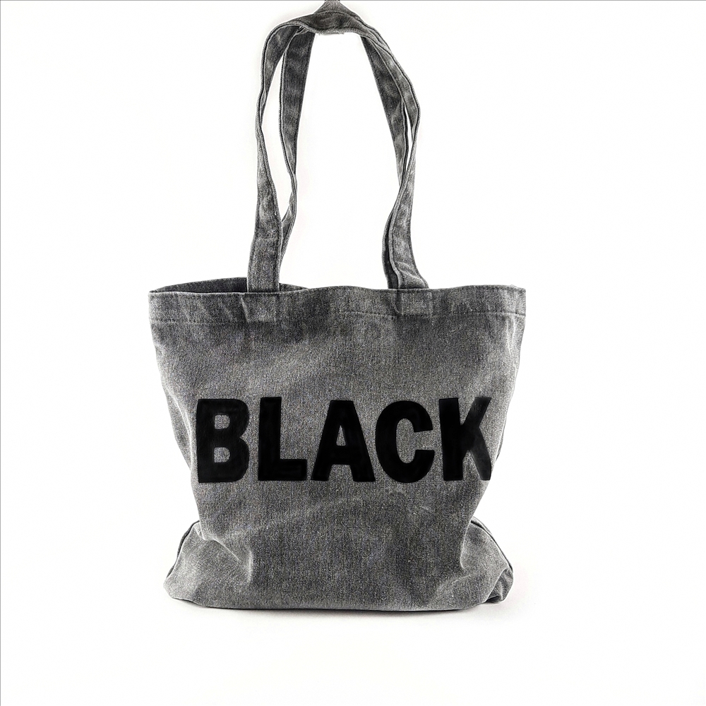 

Сумка шоппер OTHER black коттон