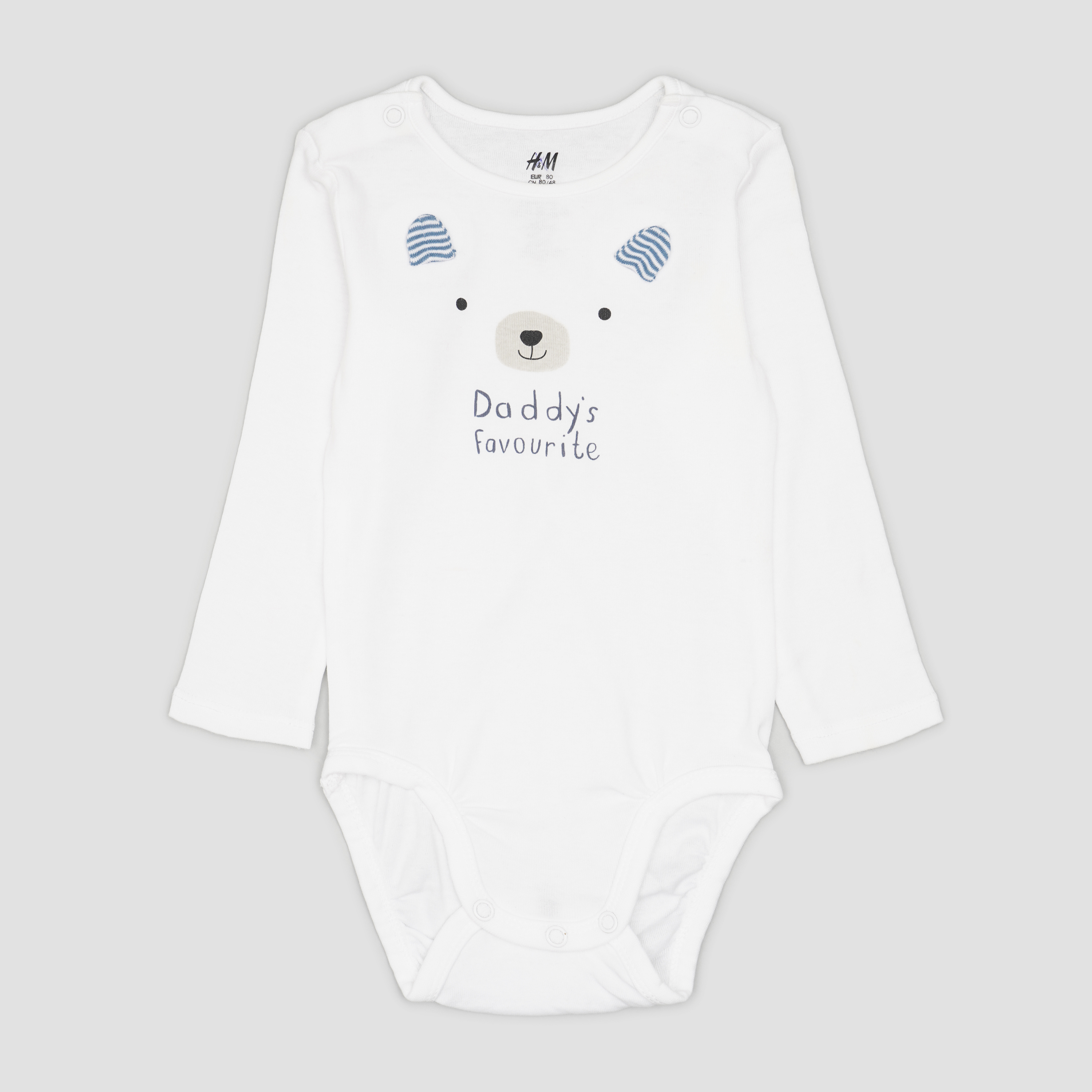 

Боди H&M HOM92398 80 см Белое (Er_2000000337517)