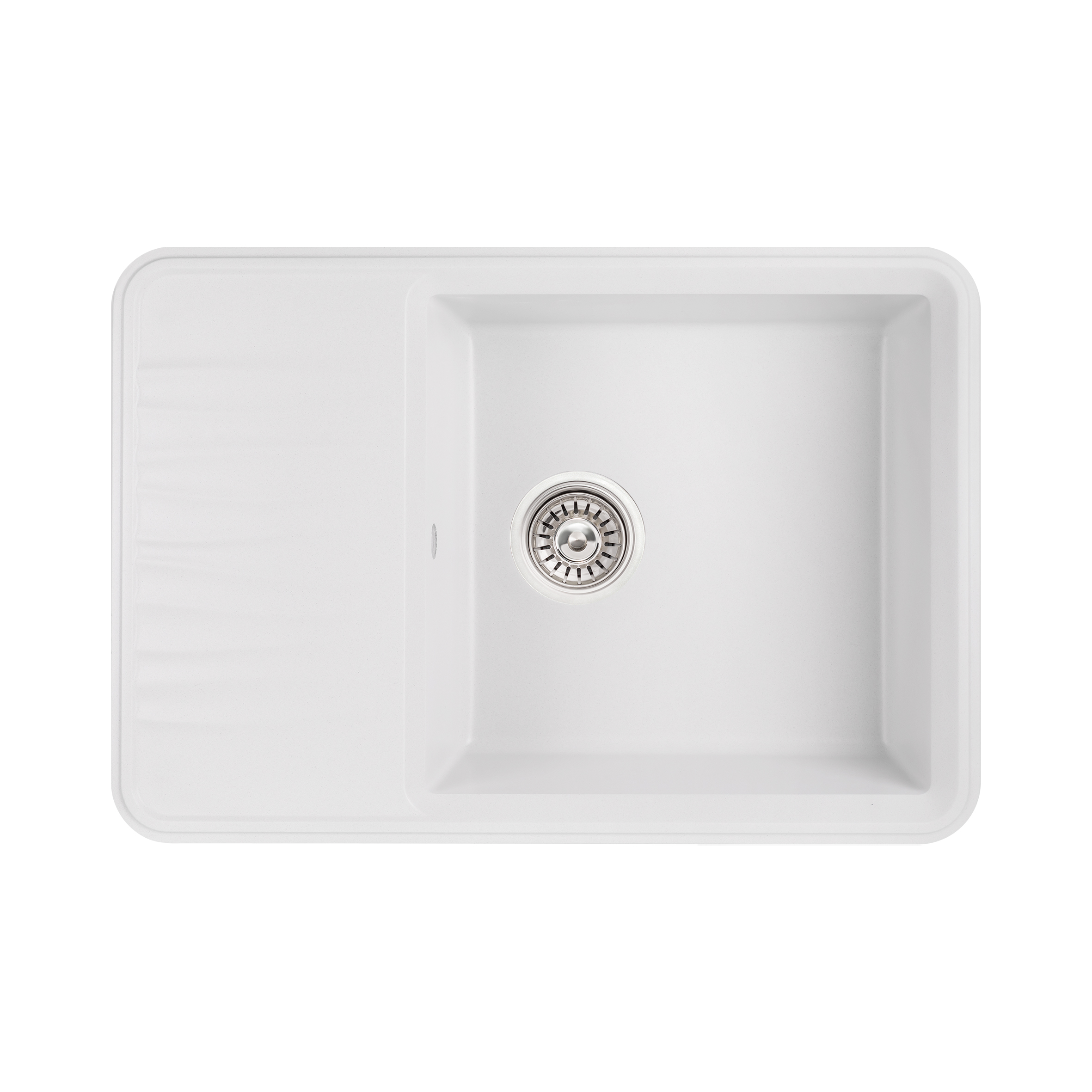 

Кухонная мойка Qtap CS 7440 WHI (QT7440WHI650) (SX702076)