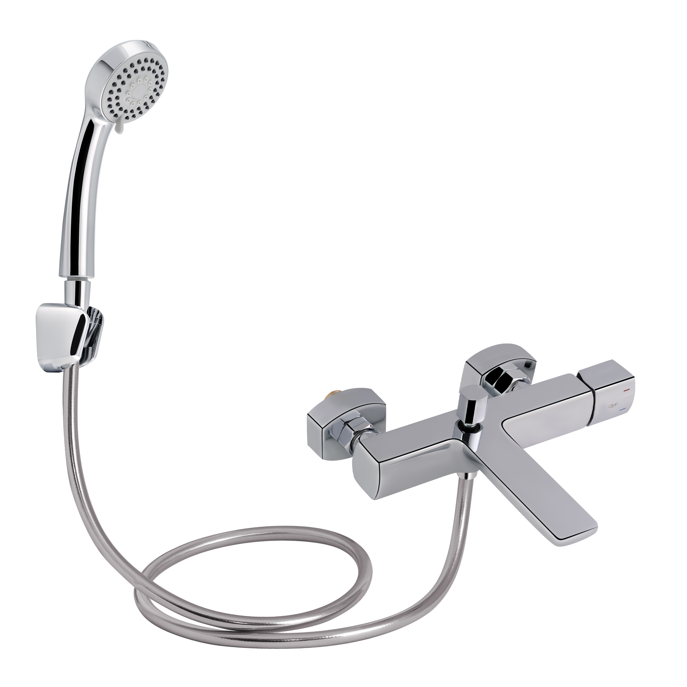 

Смеситель для ванны Qtap Krychle 3052104GC (SX702020)