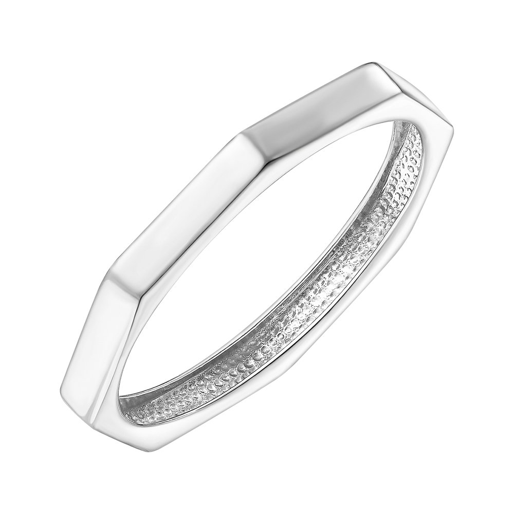 

Серебряное кольцо 000149333 18 размера