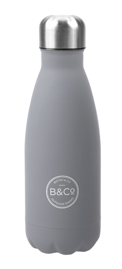 

Термобутылка Summit B&Co Thermal Bottle Rubberized серая 350 мл