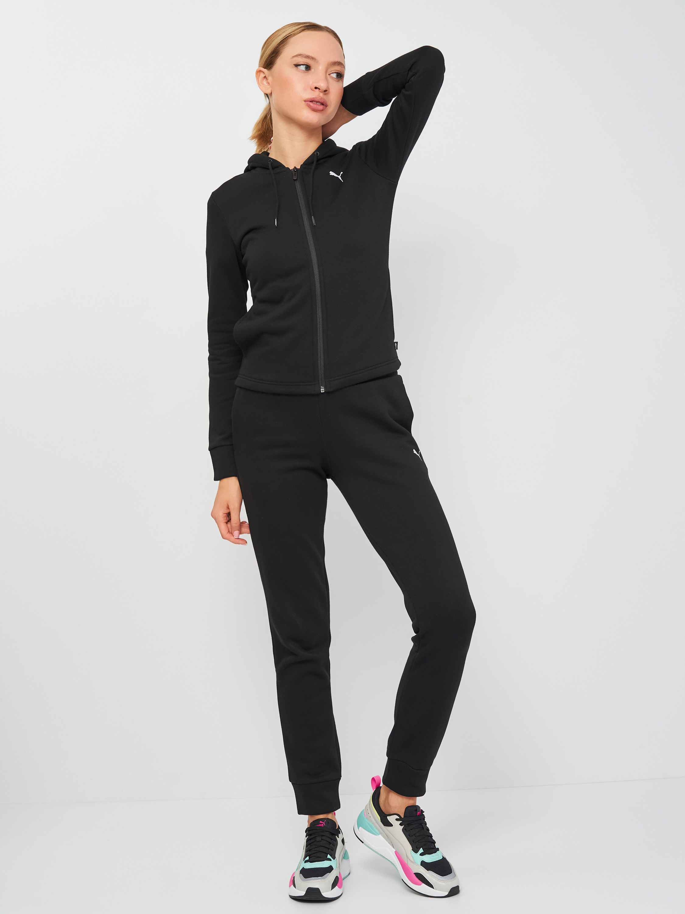 

Спортивный костюм Puma Classic Hooded Sweat Suit 58913201 L Puma Black