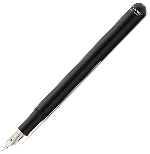 

Чорнильна ручка Kaweco Lilliput Black чорна алюміній перо F (тонке)
