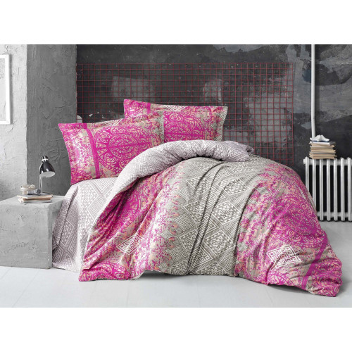 

Постельное белье Altinbasak neon 200x220 Cadrado fusya