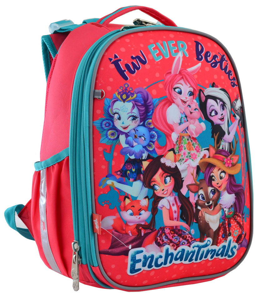 

Рюкзак школьный каркасный Yes H-25 Enchantimals 15 л для девочек (556179)