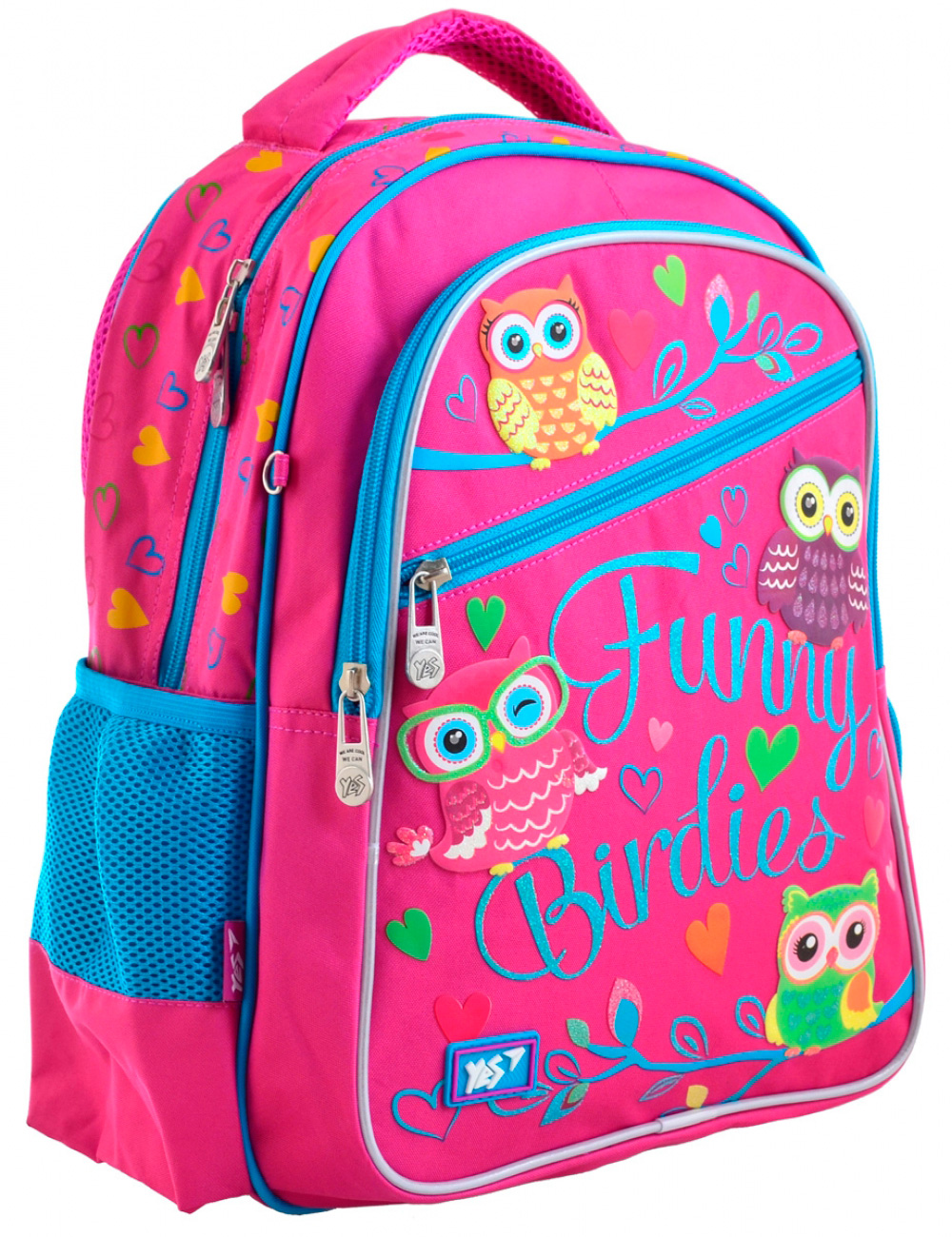 

Рюкзак школьный Yes S-23 Funny Birdies 12,5 л для девочек (556245)