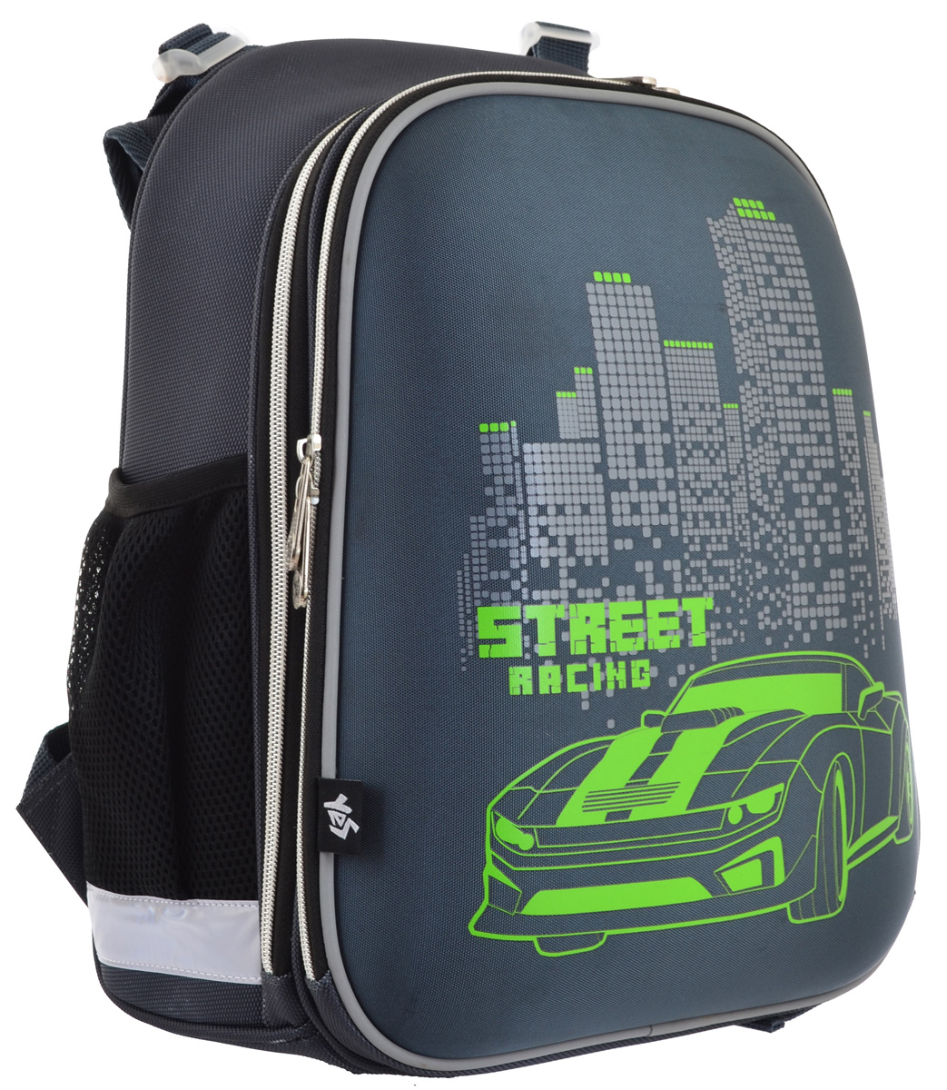 

Рюкзак школьный каркасный Yes H-12 Street Racing 16,5 л для мальчиков (555966)
