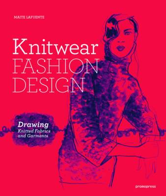 

Knitwear Fashion Design. Drawing Knitted Fabrics and Garments