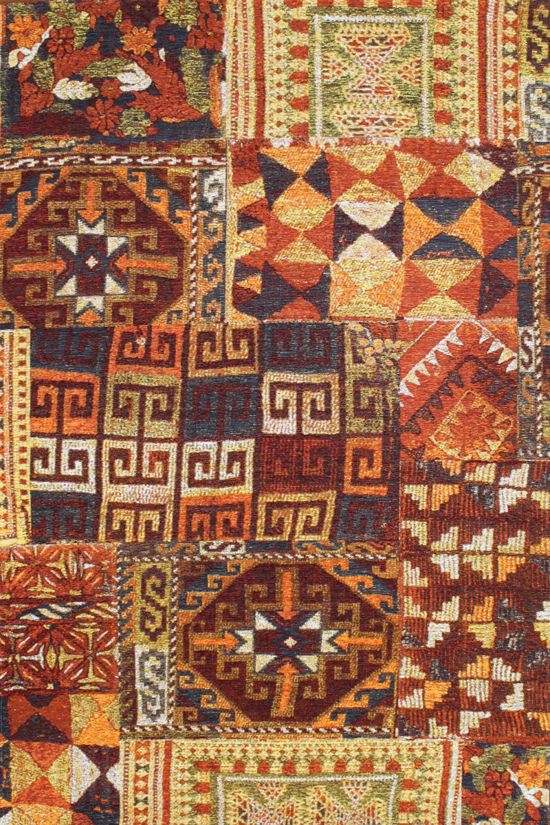 

Ковер современного стиля из коттона, шенилла и полиэстера, машинная работа из Египта 155x235 (29073 Indian 0091 RS 155х235)