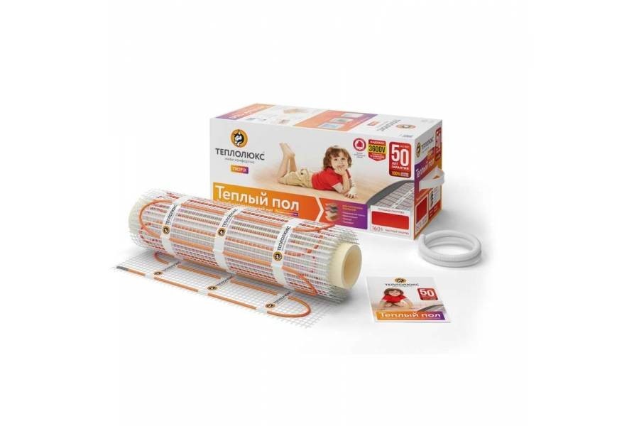 

Теплолюкс Tropix двухжильный мат МНН2240 - 14,0м2