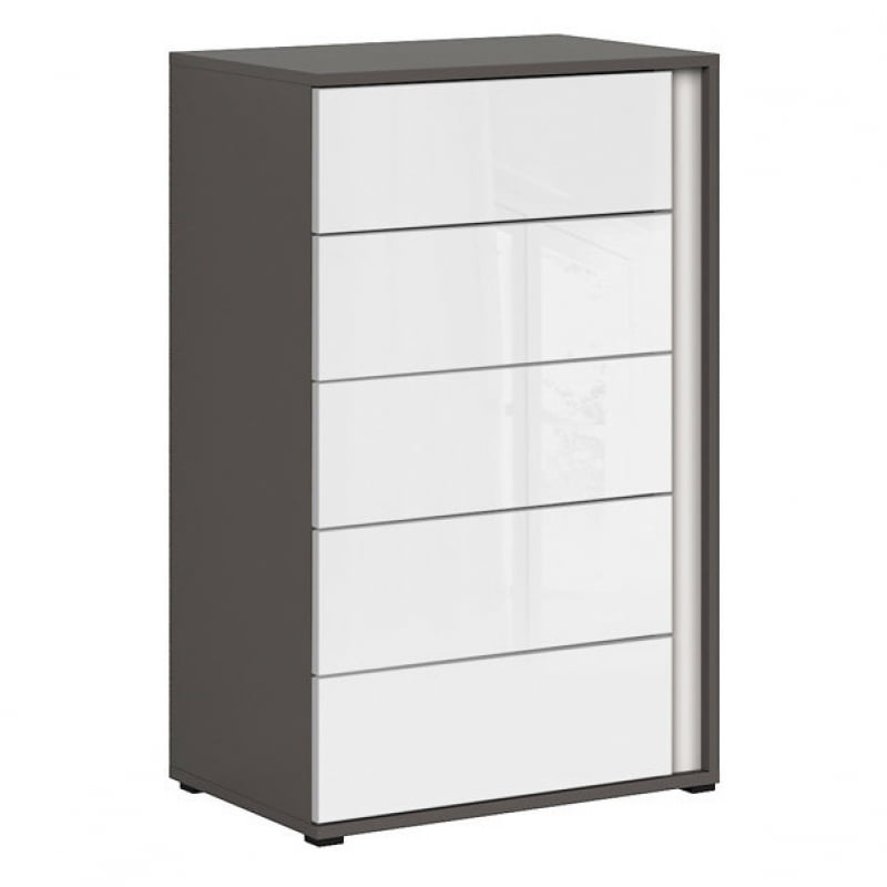 

Комод Lewa Graphic Black Red White 57x92x39 012958