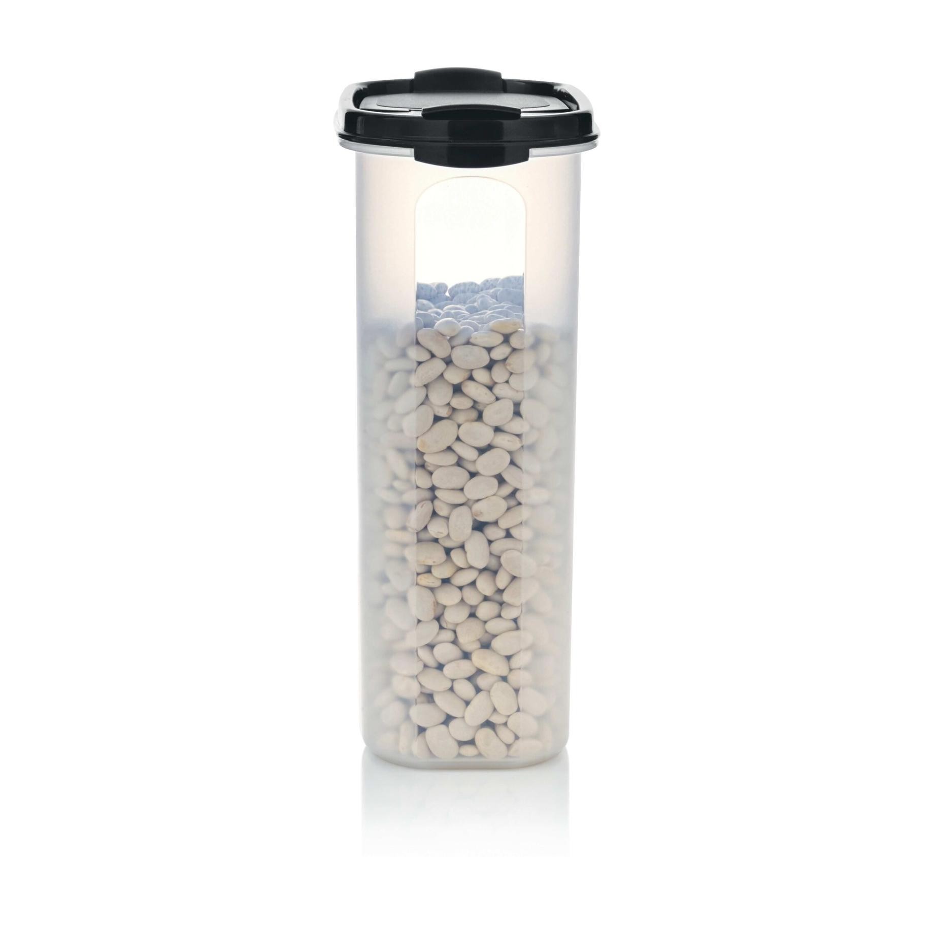 

Компактус овальный 2.3 л с черной крышкой, Tupperware