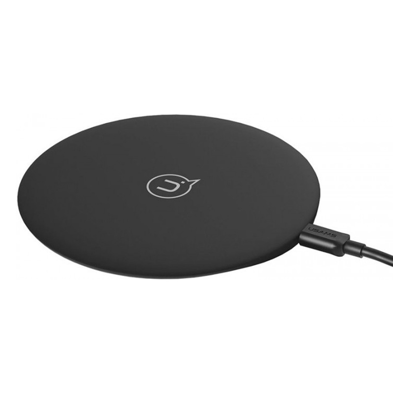 

Беспроводное зарядное устройство Usams US-CD24 Wireless Fast Charging Pad Boswell Series Black