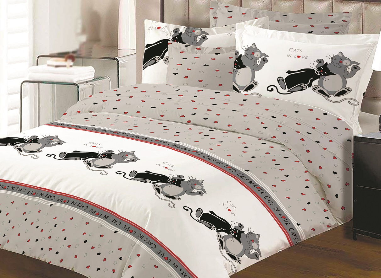 

Комплект постельного белья ТЕП 821 Коты 200x215