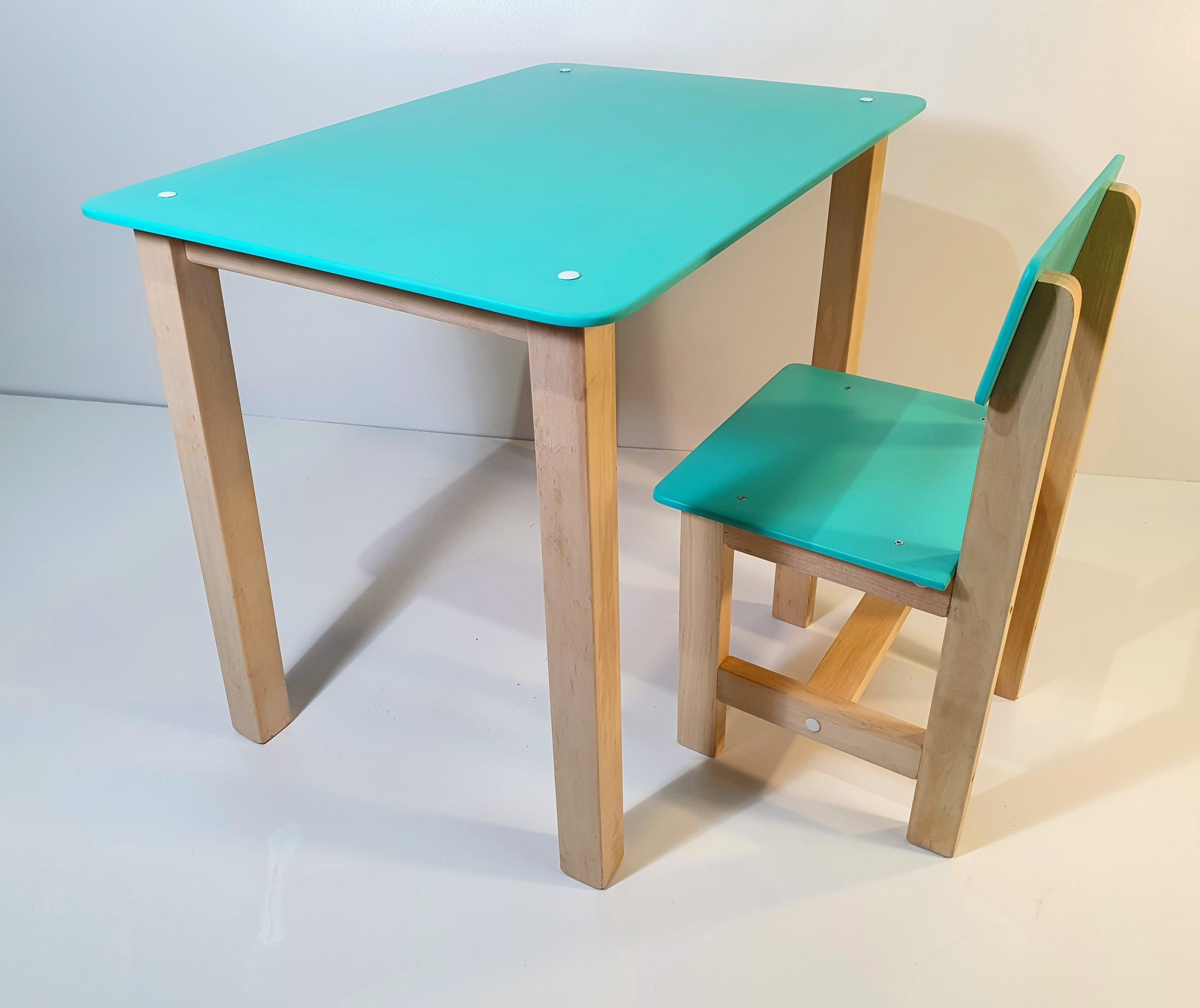 

Набор стол и стул детский Lymka (46Х60Х40) (26x26x21) см. крашенный (Н011)