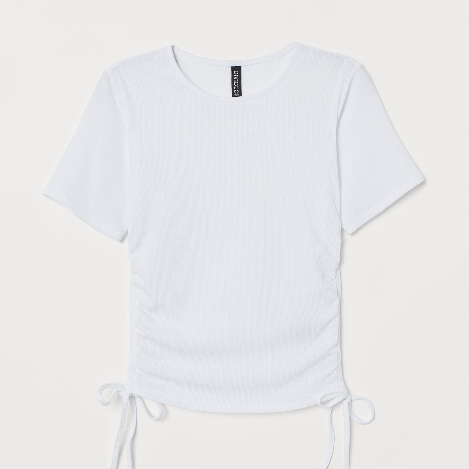 

Футболка H&M 1202-8800992 XS Белая