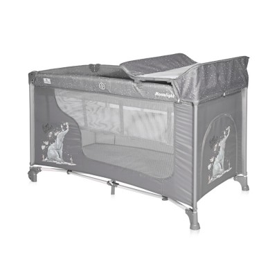

Детский манеж Bertoni/Lorelli MOONLIGHT 2L+ grey fun