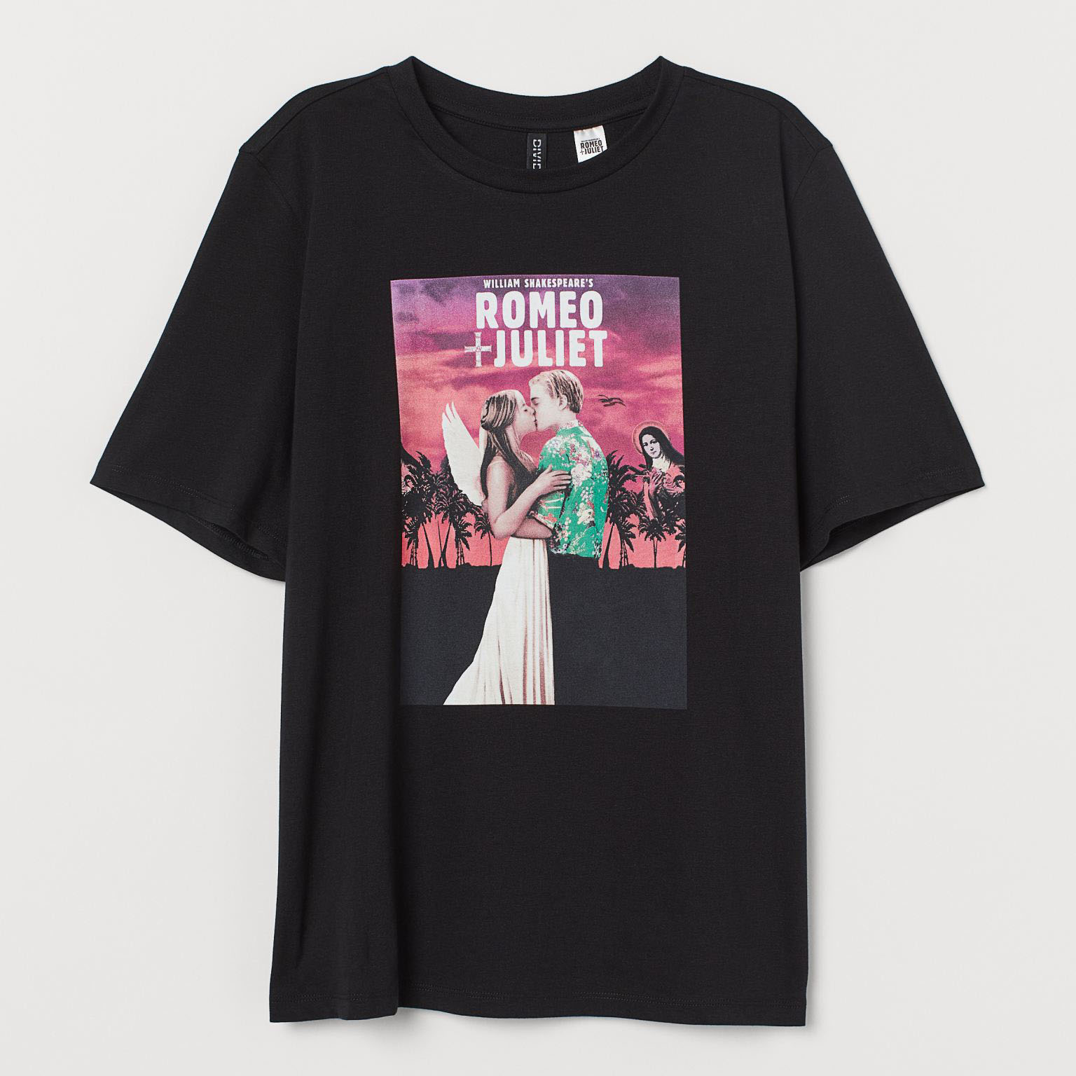 

Футболка H&M 1607-7924990 S Черная