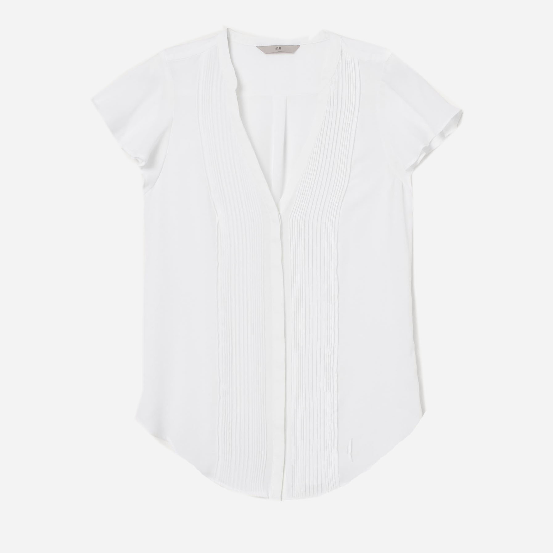 

Блузка H&M 1804-7224390  Белая, Блузка H&M 1804-7224390 38 Белая