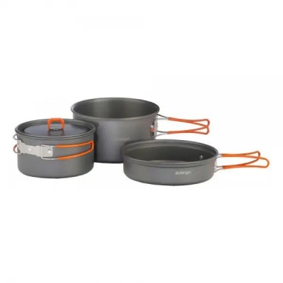 

Набор туристической посуды Vango Hard Anodised Adventure Cook Kit Grey (925250)