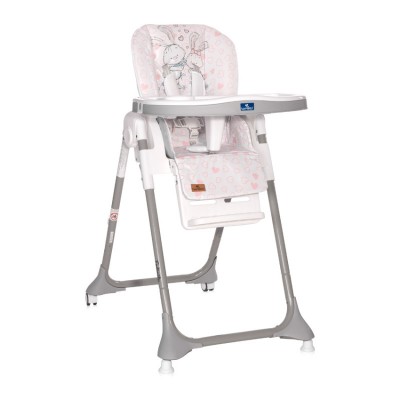 

Стульчик для кормления Bertoni/Lorelli FELICITA pink rabbits