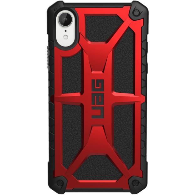 

Противоударный чехол бампер UAG Monarch Apple Iphone Xr 6.1″ black/red