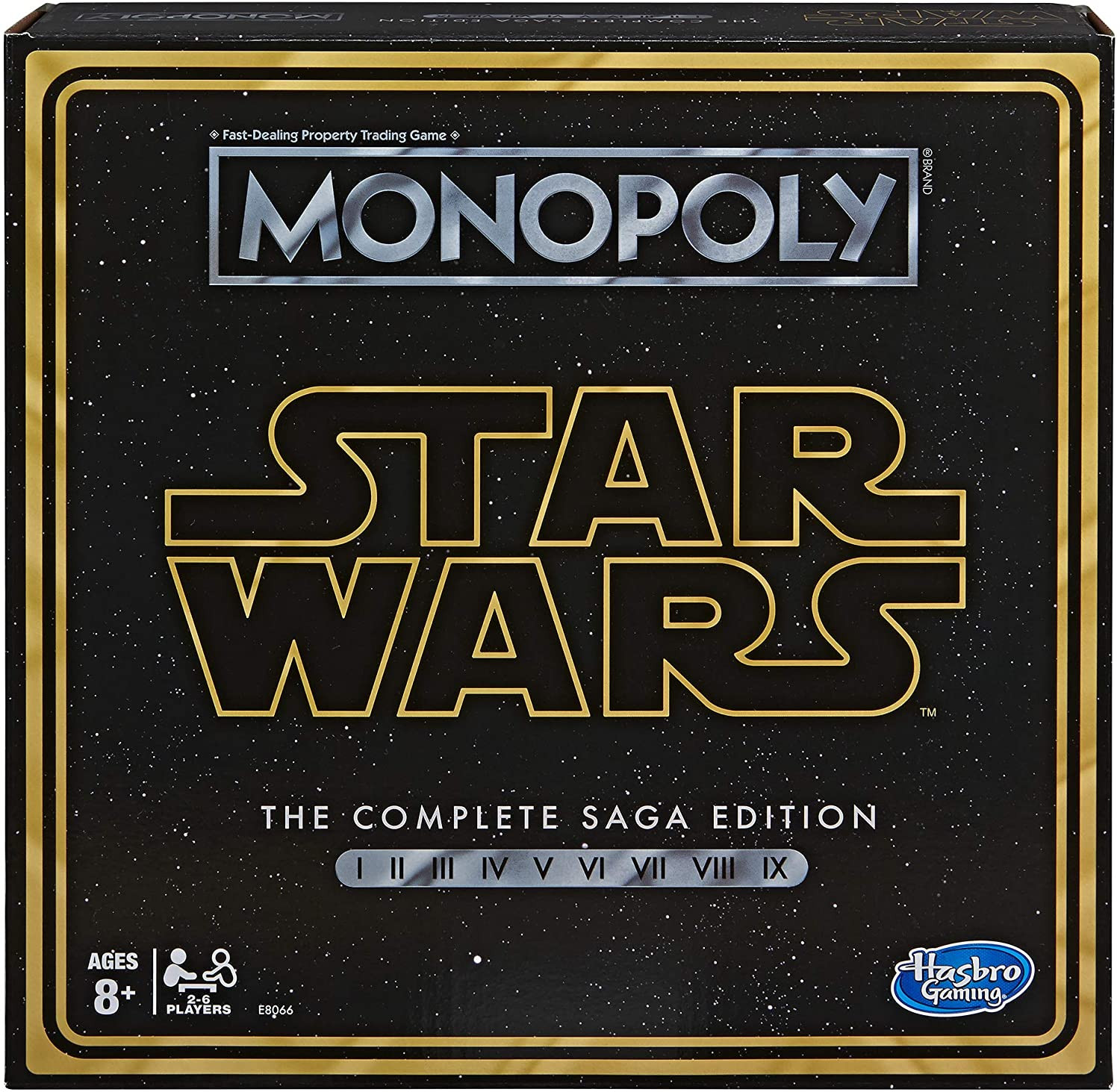 

Настольная игра Монополия Звездные Войны 9 эпизодов Monopoly: Star Wars Hasbro E8066