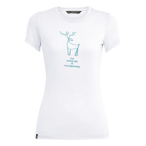 

Футболка Salewa Deer Dri-Release Wmn 48/42 Білий (1054-013.002.6883)